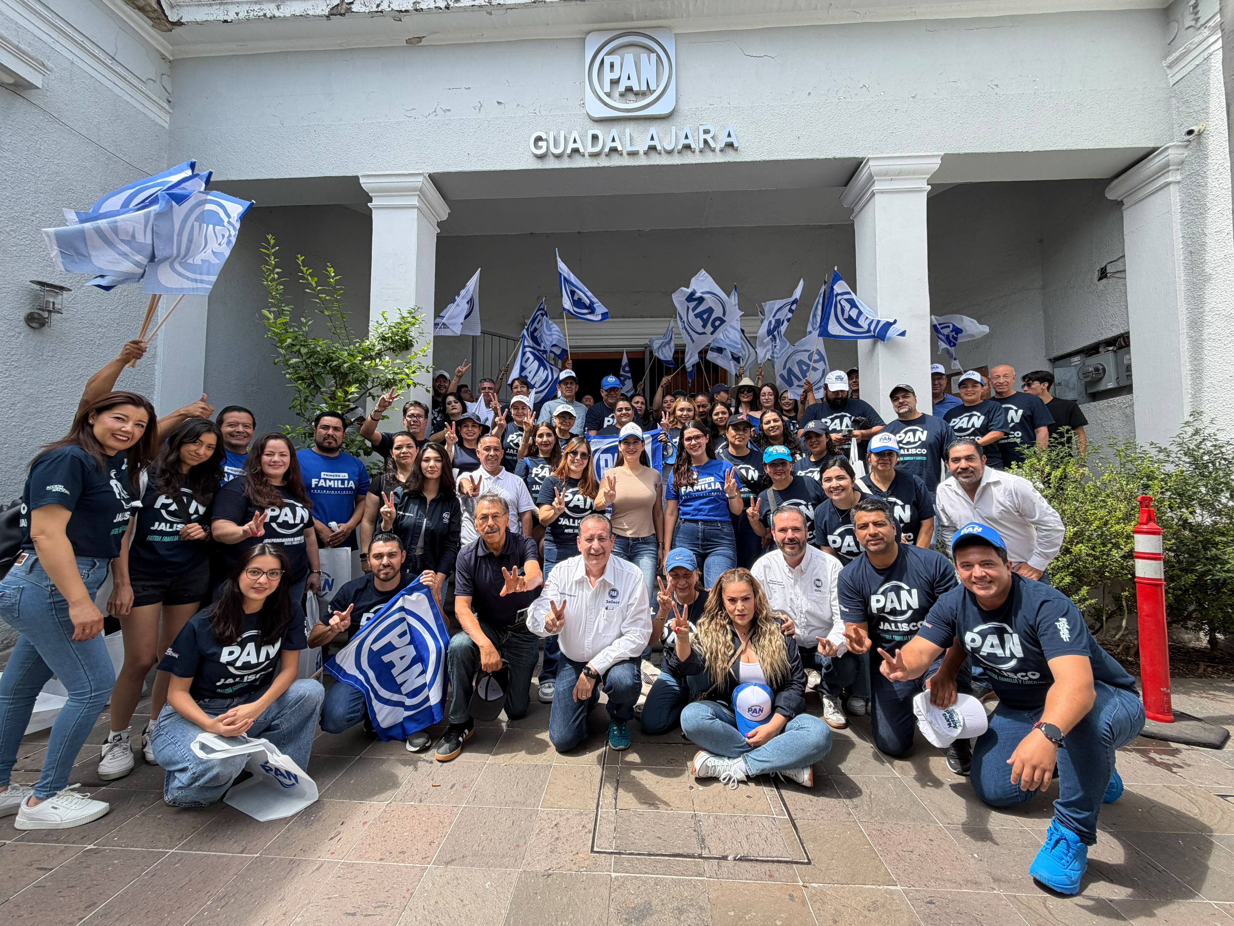 PAN Jalisco demuestra fuerza territorial y sale a las calles junto los ciudadanos en el Primer Terremoto Nacional